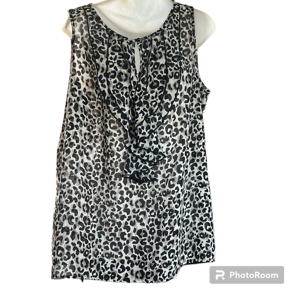 Miss Tina Women’s Plus Size Leopard Cami Size XL 16-18